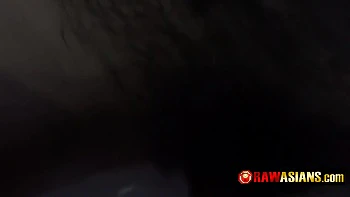 Asian Girl Sucking Cock And Her Hairy Pussy Fucking