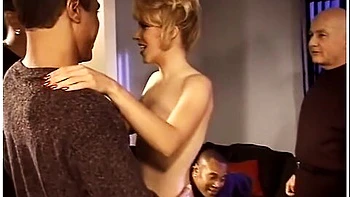 Pretty Natural Blonde First Time Swinger