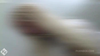 A Spitroast Lesson For The Platinum Blonde Beauty