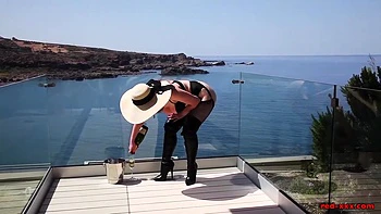 Mature Red Xxxs Hot Masturbation Outdoor With A Bottle