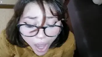 Scooby Doo Cosplay Velma gets fucked while she lost her glasses