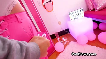 Kelsey Bends Over With Her Perfect Bootie With Ray Wells And Kelsey Kane