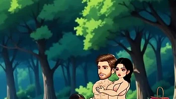 Busty Indian Girl Secret Affair - Cartoon Blowjob to Big Dick Boyfriend