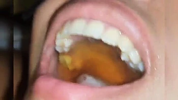 Desi Bihari Girl Mouth Fucking Neighbor Boyfriend - Blowjob & Cum in Mouth