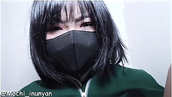 Girl In Chinese School Uniform Is Played With And Orgasmed With A Vibrator