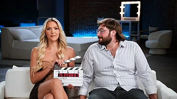 WIFEY Stunning Blonde Hotwife Cameryn Morie Gets Fucked By Another Man While Hubby Watches: Porn