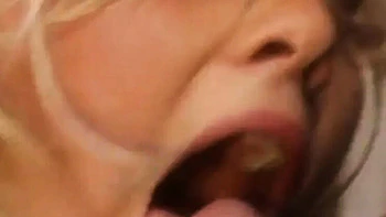 Sexy Petite Blonde Double Penetration Threesome - Anal & Mouth Cum