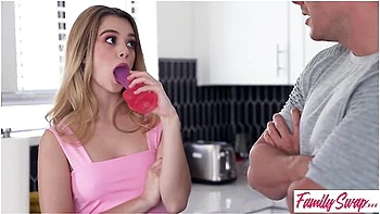 Horny Blonde Vixen Molly Little Turns Undies For Two Into Swap Orgy With