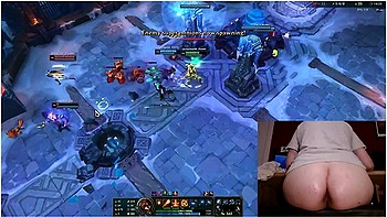 Gamer Girl And Deutsche Amateure - Fucking My Ass With A Banana Toy When Im Dead League Of Legends #18 Luna