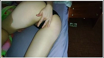 Before Going To Bed, I Decided To Rub My Pussy A Little Bit