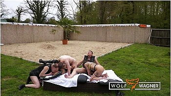 The 2 Milfs Sidney And Rubina Get Boned Outdoors By Three Guys - Sidney Dark And Wolf Wagner