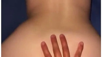 Snow Bunny - Doggy Style With A White Busty College Girl