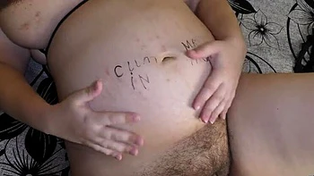 Pregnant MILF Milky Mari Cheating Sex with Lover - Creampie & Big Tits