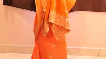 Young College Girl Strips