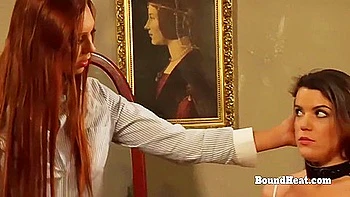 Hot Natural Lebsian Girls Enjoying With Their Madame