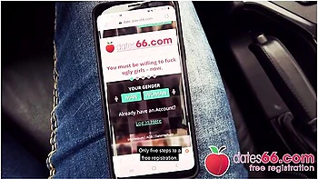 Scandalous! He Bangs Goth Chick Sidney Dark In Public! (english