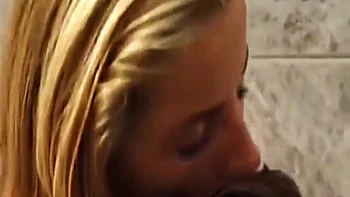 Cindy Rios In Big Titted German Blonde Eating Cum In The Bathtub