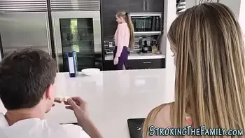 Taboo teen gets pussy creampied