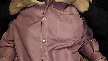 A Guy Crushes My Breasts And Nipples Through A Shirt // Tits Massage