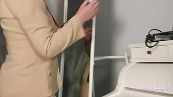 Valeria Does Her Hair & Makeup for a Hairy Pussy Play Session