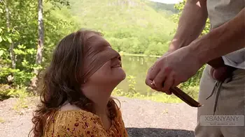 A game of taste outside. My friend tricked me again! (Chocolate Bars) XSanyAny