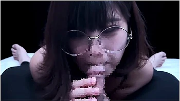 Female College Student In Fishnet Tights Footjob &blow Job Cum In Mouth