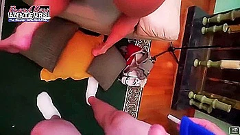 Maria Licks Her Nipples & Vibes Her Cunt Before Facial!