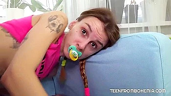 Adelle Unicorn In Adelles Firm Ass Trailer