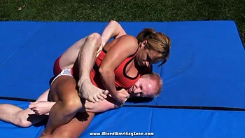 Wrestling: Big Tits, Babe  Big Ass Porn