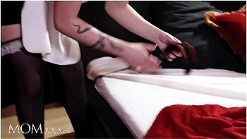 Bbw Big Tits Milf Krystal Swift Ties Up A Young Lesbian Italian Maid