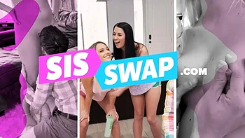 Sexy Brunette Stepsis Strips And Fucks Her Perv Stepbro ft. Amara Romani: Porn