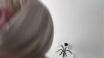 Hot POV fuck with slutwife who decided to live separately )) How her holes missed my dick! Let's start with a blowjob, my mature cocksucker!