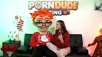 Cock-riding JC Wilds fucked in missionary by big white cock by PornDudeCasting: Porn