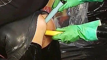 Fetish Anal Action With Masked German Whores