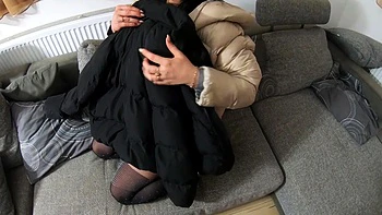 Play with cum on my soft nylon linner and down-jackets 261 by MilfyCalla: Porn