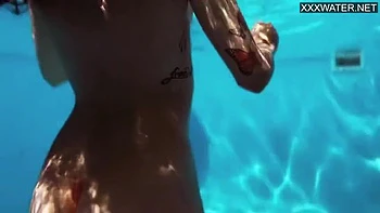 Yenifer Chacons Latina Underwater Nude Swim
