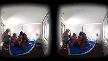 Amber Bloom – Behind The Scenes Vr Part One - First Scene Of