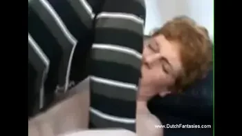 Ugly Redhead Dutch MILF Getting Fucked Anyway To Feel