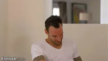 EroticaX - Tattooed Frenchmen And Hot Latina Eliza Ibarra Dance In The Sheets