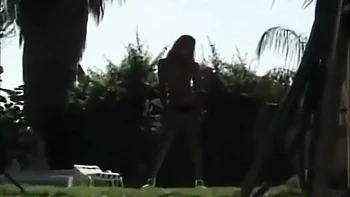 Sexy Black Couple Love In The Garden...pussy Licking Pussy Fucking