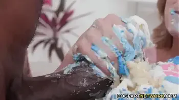 BBC Slut Kyler Quinn Welcomes Neighbours