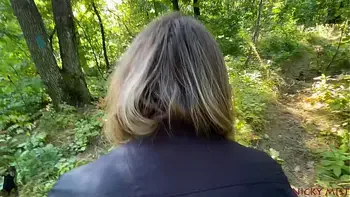 After classes I went to the woods with a colleague who had a video camera