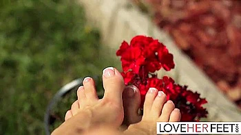Feet Slave - From Gardening To Fucking