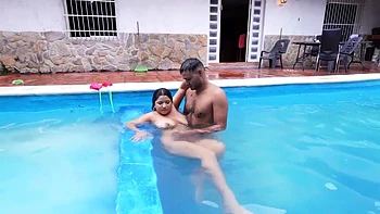 Stepdaddy Teaches Me To Swim Naked - I Drain His Huge Cock As A Thank-you