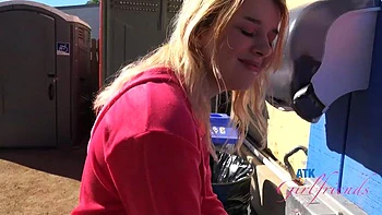 Dez Hansen behind the scenes trip to the farm and blowjob in the car POV: Porn