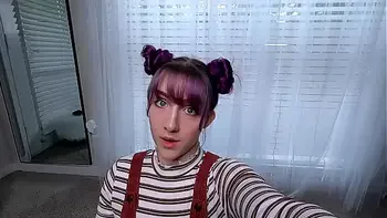 Behind the Scenes - Deepthroating 33  Inches with Camera to see where it all goes first Person View