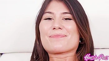 Slim Cutie Takes A Large 12 Inches Featuring Charlotte Mae With Brickzilla