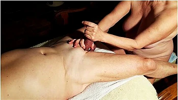 Old Stepdaddys Cock Gets Emptied By Milf Marres