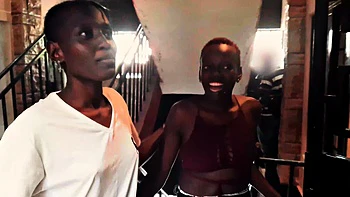 Big Tits Ebony Lesbians Recorded Fucking