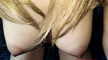 Golden-Haired Beauty with Big Assets